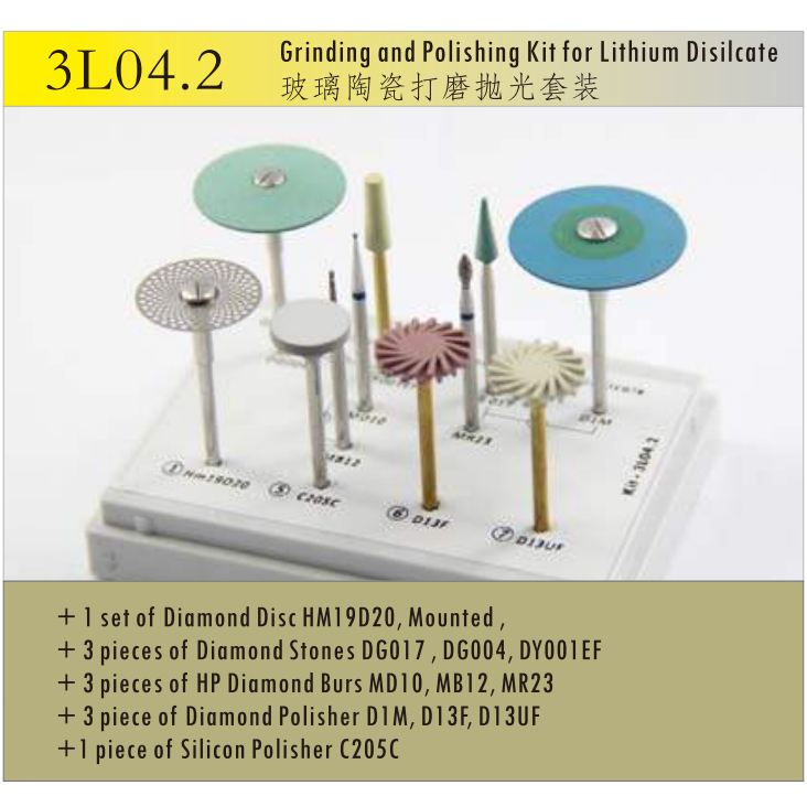 Dental Lab Burs Sintered Diamo - огляд і ціна Teeth Whitening Kit